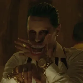🔥 Joker злодей, сумасшедший, комикс, преступник, Джокер, DC Comics whatsapp sticker