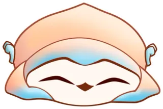 🏖 słodkie, kawaii, zwierzę, kreskówka, maskotka, ilustracja, postać telegram sticker