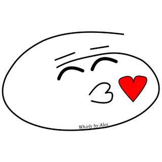 😘 cuore, amore, rosso, simbolo, semplice telegram sticker