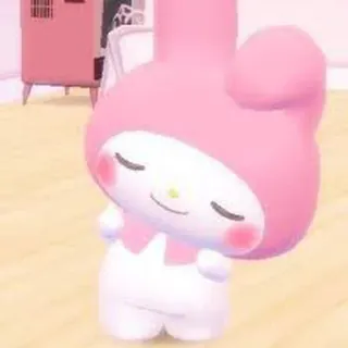 ☺️ My Melody My Melody, Sanrio, Kreskówka, Kawaii, Słodkie telegram sticker