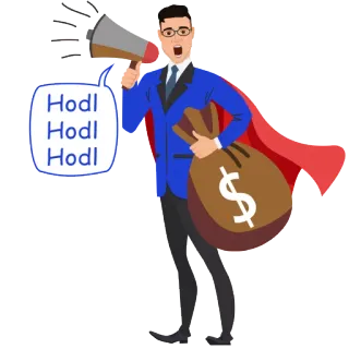😲 Hodl
Hodl
Hodl крипто, ходл, деньги, инвестиции, фондовый рынок, финансы whatsapp sticker