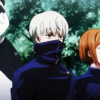 ❤️ Toge Inumaki Jujutsu Kaisen Anime, Toge Inumaki, Jujutsu Kaisen, Nhân vật telegram sticker