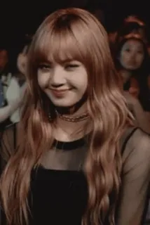 🏵 Lisa donna, cantante, K-pop, persona, celebrità, asiatica, Blackpink telegram sticker