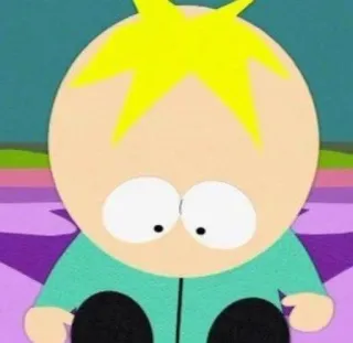 🌟 Butters Stotch South Park dibujos animados, serie de televisión, animación, personaje, Butters whatsapp sticker