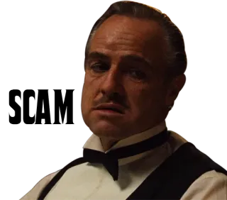 💩 Vito Corleone The Godfather SPEAK SOFTLY AND CARRY A BIG STICK 教父, 维托·柯里昂, 电影语录, 轻声细语, 大棒, 黑手党, 经典电影, 马龙·白兰度 telegram sticker