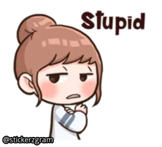 Fangirl @englishchatz whatsapp stickers