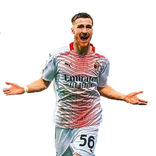 👋 Emirates
FLY BETTER futebol, atleta, futebol, esportes, jogador, AC Milan, 56 telegram sticker