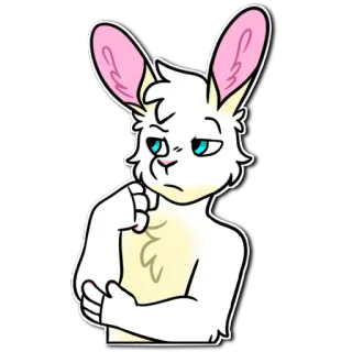 🤨 Bunny telegram sticker