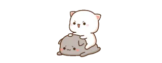 👿 可愛い, 猫, 子猫, カワイイ, 愛らしい telegram sticker