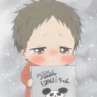 🥺 うるるんぱんだちゃん Anime, Dễ thương, Khóc, Gấu trúc, Hoạt hình, Em bé telegram sticker