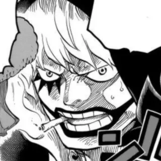 😡 Trafalgar Law One Piece 海贼王, 特拉法尔加·罗, 动漫, 漫画, 角色, 海盗 telegram sticker