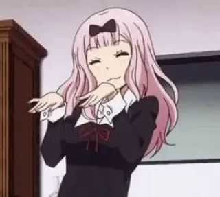 🌸 Chika Fujiwara Kaguya-sama: Love Is War Anime, Chika, Kaguya-sama, Love is War, Tanz, Süß telegram sticker