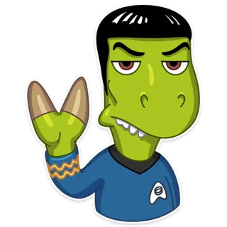 Mr. T Rex telegram stickers