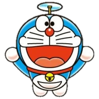 😉 Doraemon doraemon, desenho animado, gato robô, anime, mangá, personagem whatsapp sticker