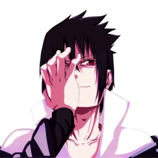 😈 Sasuke Uchiha Naruto Anime, Manga, Sasuke, Uchiha, Naruto, Naklejka telegram sticker