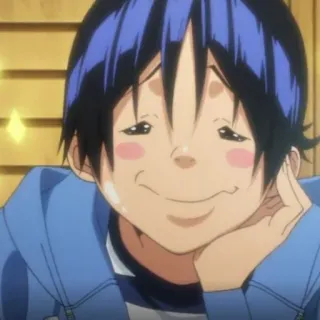 🥰 anime, cartoon, manga, boy, character, portrait telegram sticker