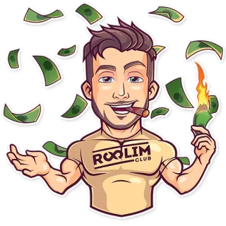 Закрытй Клуб "Roolim" : @RoolimClub telegram stickers