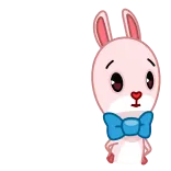 Bowtie Bunny | @Premium_Emojis_Telegram telegram emojis 😨