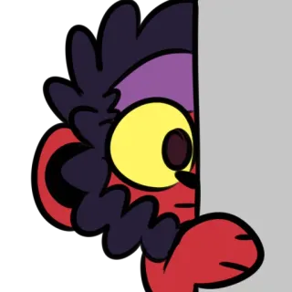 👀 Cartoon, Anime, Niedlich, Monster, Figur, Kawaii telegram sticker