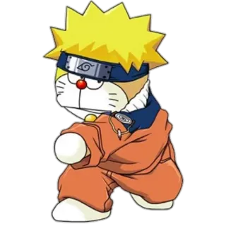 ✋ Naruto Naruto, Doraemon, Anime, Cartoon, Manga, Crossover, Lustig whatsapp sticker