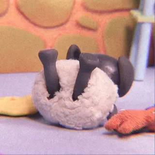 ☁️ Shaun the Sheep ひつじのショーン, アニメ, 羊, 動物 telegram sticker