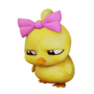 Chick @stickerstgrm whatsapp stickers
