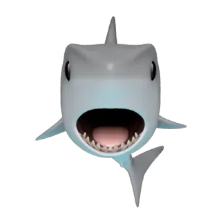 🦈 Tubarão, Peixe, Oceano, Mar, Animal telegram sticker