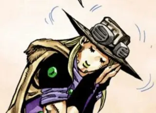 🥱 Gyro Zeppeli JoJo's Bizarre Adventure: Steel Ball Run anime, gyro zeppeli, jojo, steel ball run telegram sticker