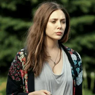 🧚‍♀️ elizabeth olsen, woman, actress, celebrity telegram sticker