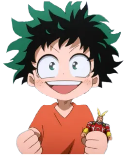 Моя геройская академия ✨ telegram stickers