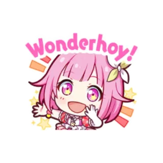 💕 Wonderhoy! Anime, Carino, Personaggio, Wonderhoy telegram sticker
