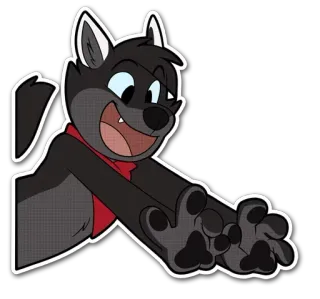 Shadow & Kana - reupload @CCDBBot whatsapp stickers