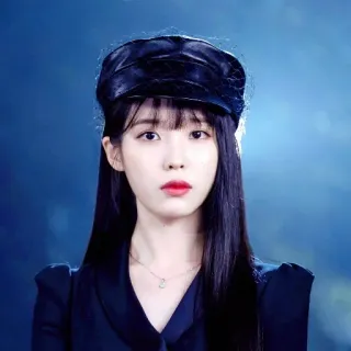 🥺 IU chanteur, coréen, actrice, célébrité, femme, visage, portrait whatsapp sticker