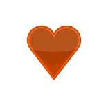 Сердечки @kelyeBan telegram emojis 🧡