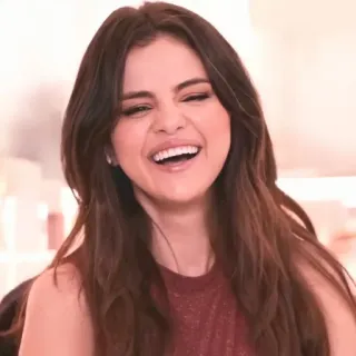 👛 Selena Gomez селена гомес, певица, актриса, знаменитость, портрет telegram sticker