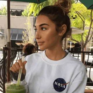 🐞 NASA женщина, наса, логотип, космос, наука, девушка whatsapp sticker