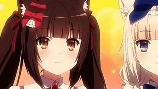 😻 anime, catgirl, cute, kawaii, neko, manga telegram sticker