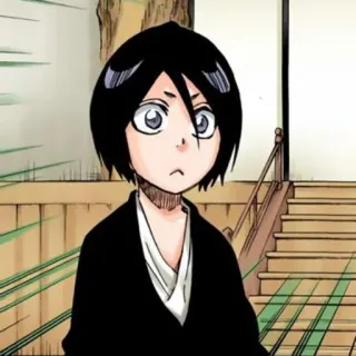 ⚔ Rukia Kuchiki Bleach Anime, Manga, Shinigami, Żniwiarz dusz telegram sticker