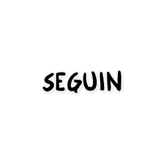 🚨 SEGUIN text, name, city, place, geography, location telegram sticker