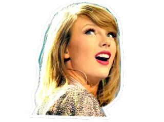 😳 Taylor Swift chanteur, pop star, célébrité, blonde, musique, arts du spectacle telegram sticker