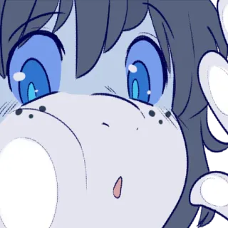 🐲 Cartone animato, Carino, Anime, Animale, Arte digitale telegram sticker
