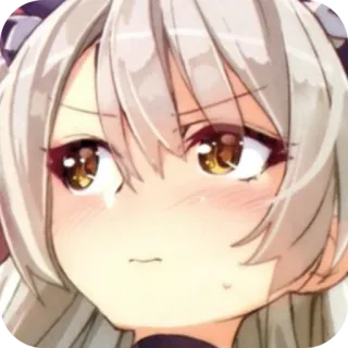 ☺ anime, cute, girl, illustration, kawaii telegram sticker