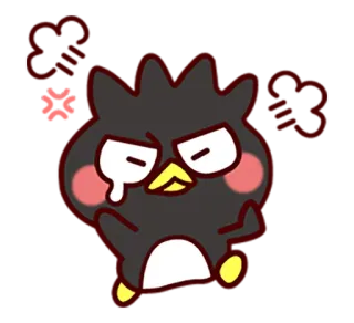 🐤 Badtz-Maru Badtz-Maru, Sanrio, pingouin, triste telegram sticker