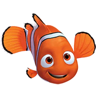 🐟 Nemo Finding Nemo рыба, рыба-клоун, океан, мультфильм, анимация telegram sticker