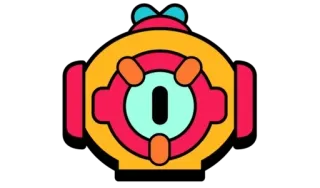 🤿 Nani Brawl Stars robot, hoạt hình, nhân vật trò chơi điện tử, Brawl Stars, Nani telegram sticker