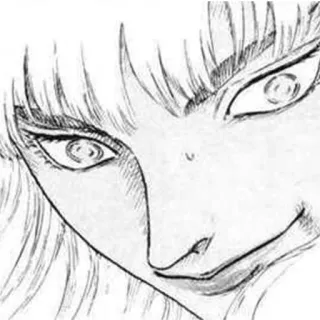 🤨 Griffith Berserk Anime, Manga, Berserk, Griffith, Bösewicht telegram sticker