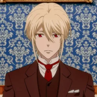 ☕️ Professor James Moriarty Moriarty the Patriot anime, moriarty, character, portrait, moriarty the patriot telegram sticker