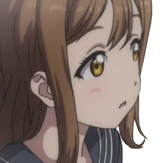 👀 anime, girl, cute, manga, character, portrait telegram sticker