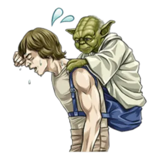 Yoda @StikerDi telegram stickers