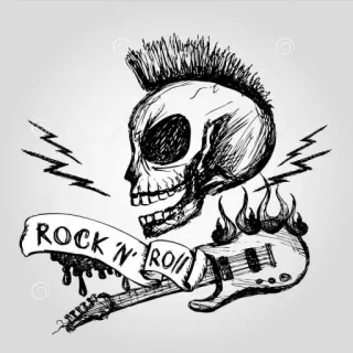 Rock Is Life whatsapp stickers